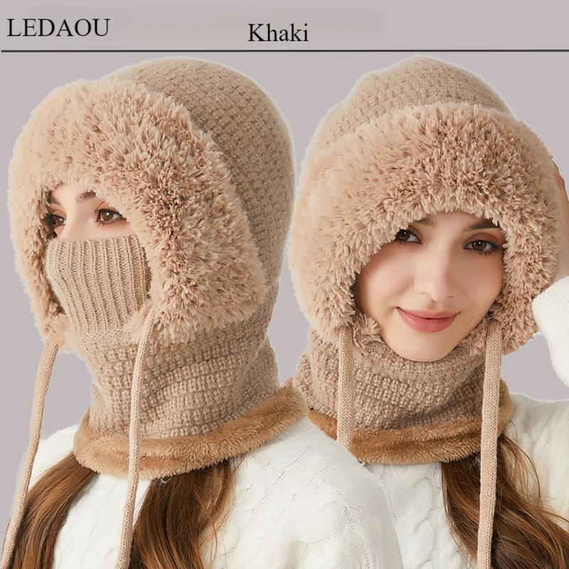 3-in-1 Beanie Hat For Women
